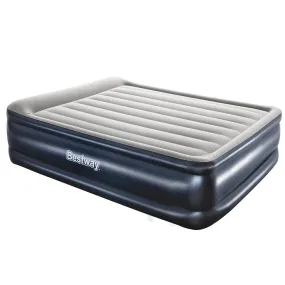 46 CM Thickness Air Bed Inflatable Mattress with Built-in Pump - Queen Size