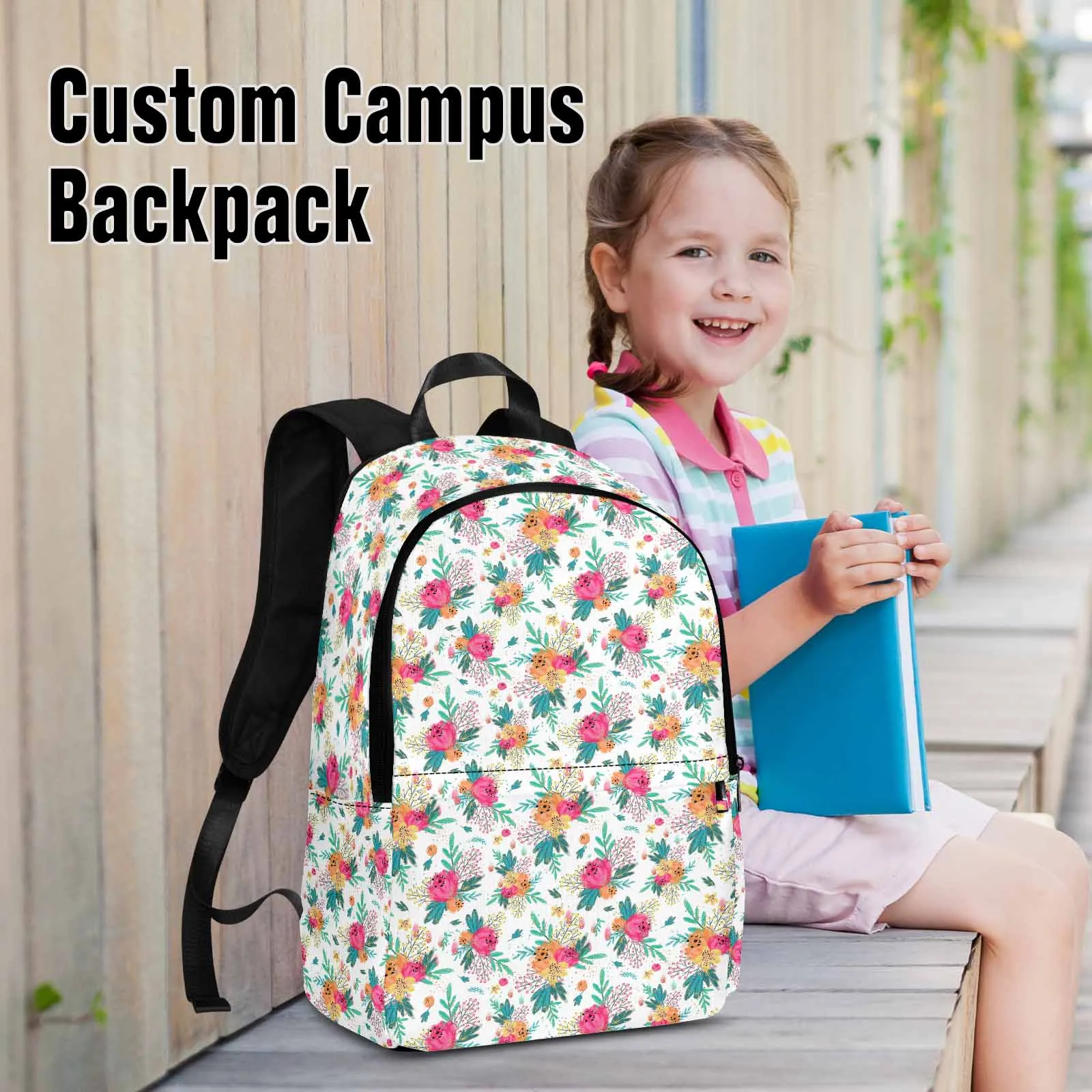 Australian Floral Adult Casual Backpack