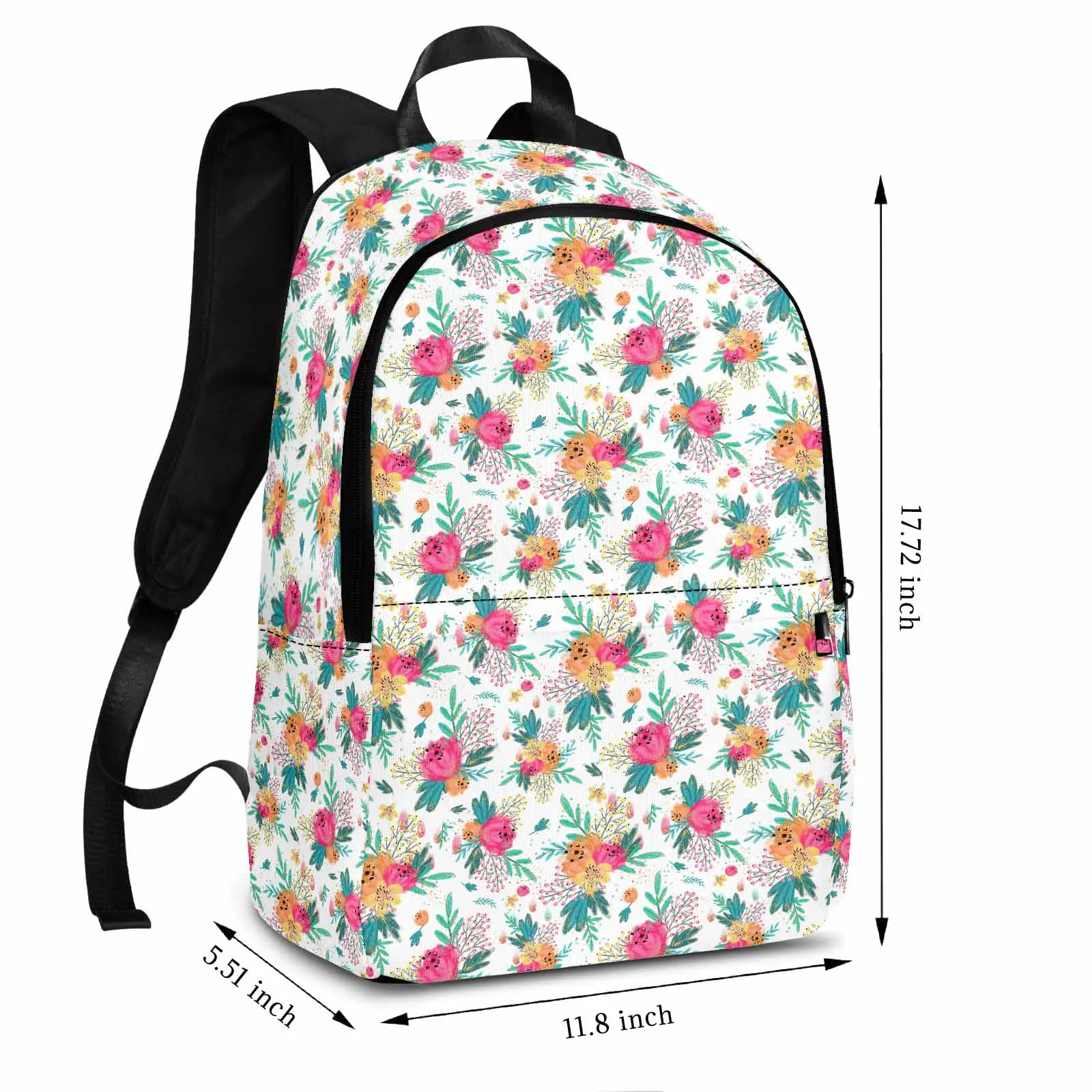 Australian Floral Adult Casual Backpack