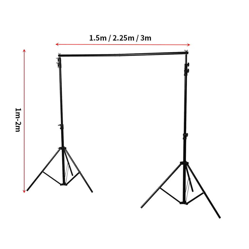 Backdrop Stand  Screen Photo Background Support Stand Kit 2x3m Type 1