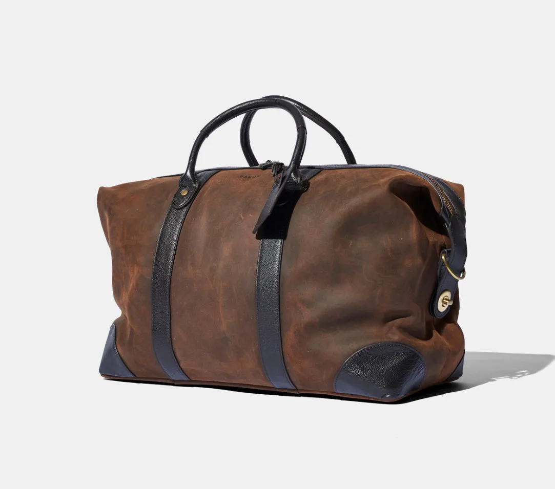 Baron Small Suede Weekend Bag