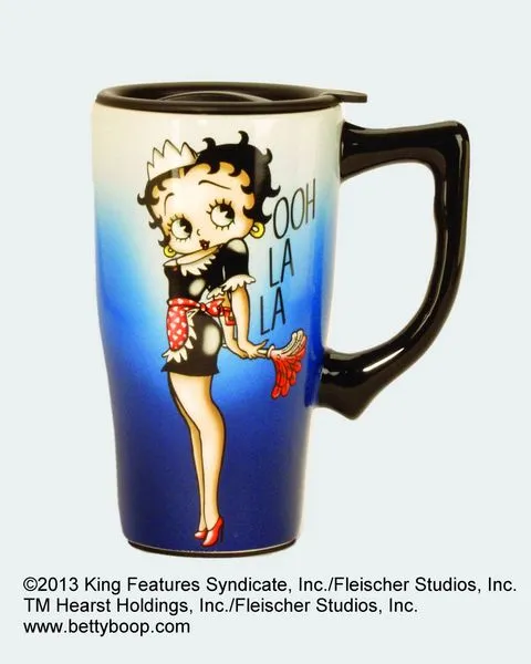 Betty Boop French Maid Travel Mug