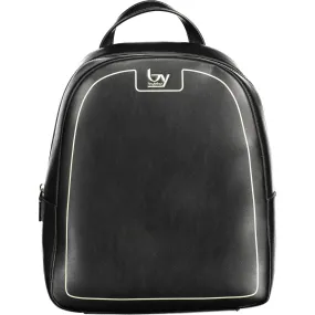 BYBLOS Black Polyethylene Women Backpack