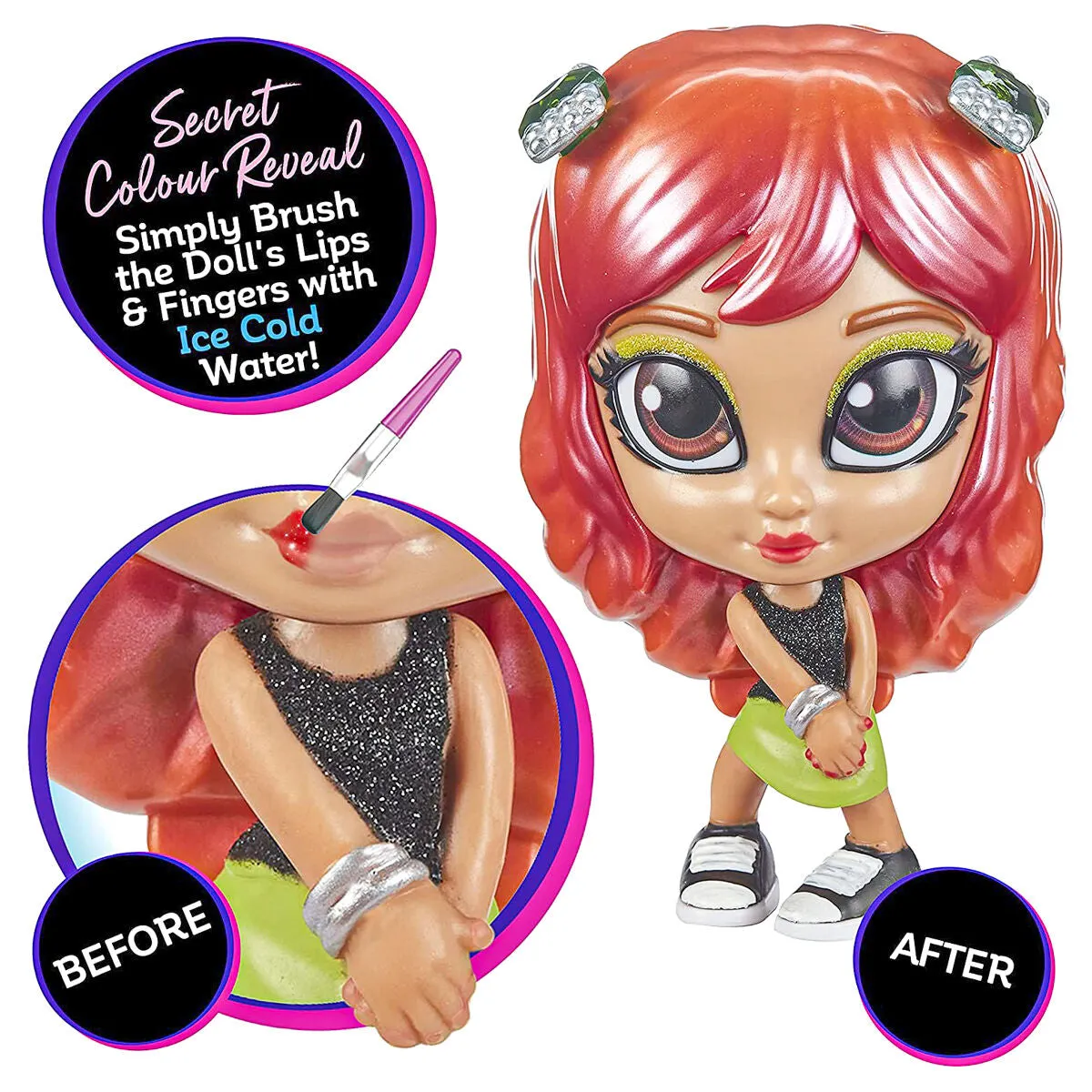 CraZart Shimmer 'n Sparkle InstaGlam Series 3 Wicked Nails Hayley Doll