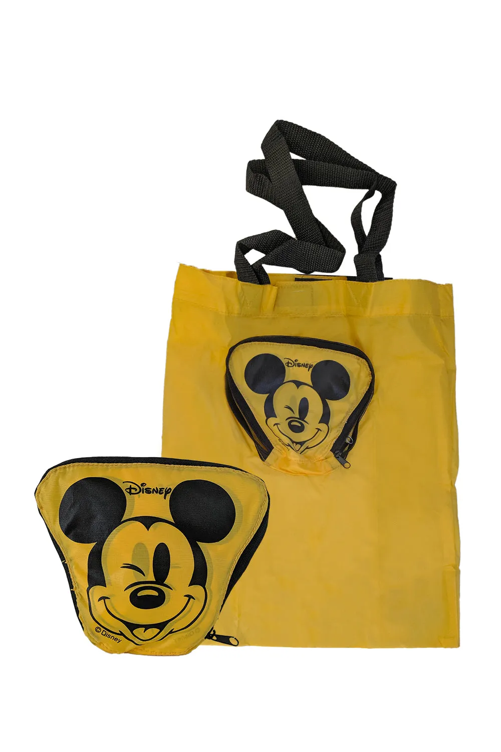 Disney Mickey Pocket Shopping Bag Yellow