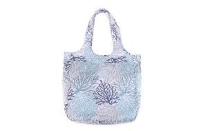 Foldable Bag Jacqueline Coral Blue