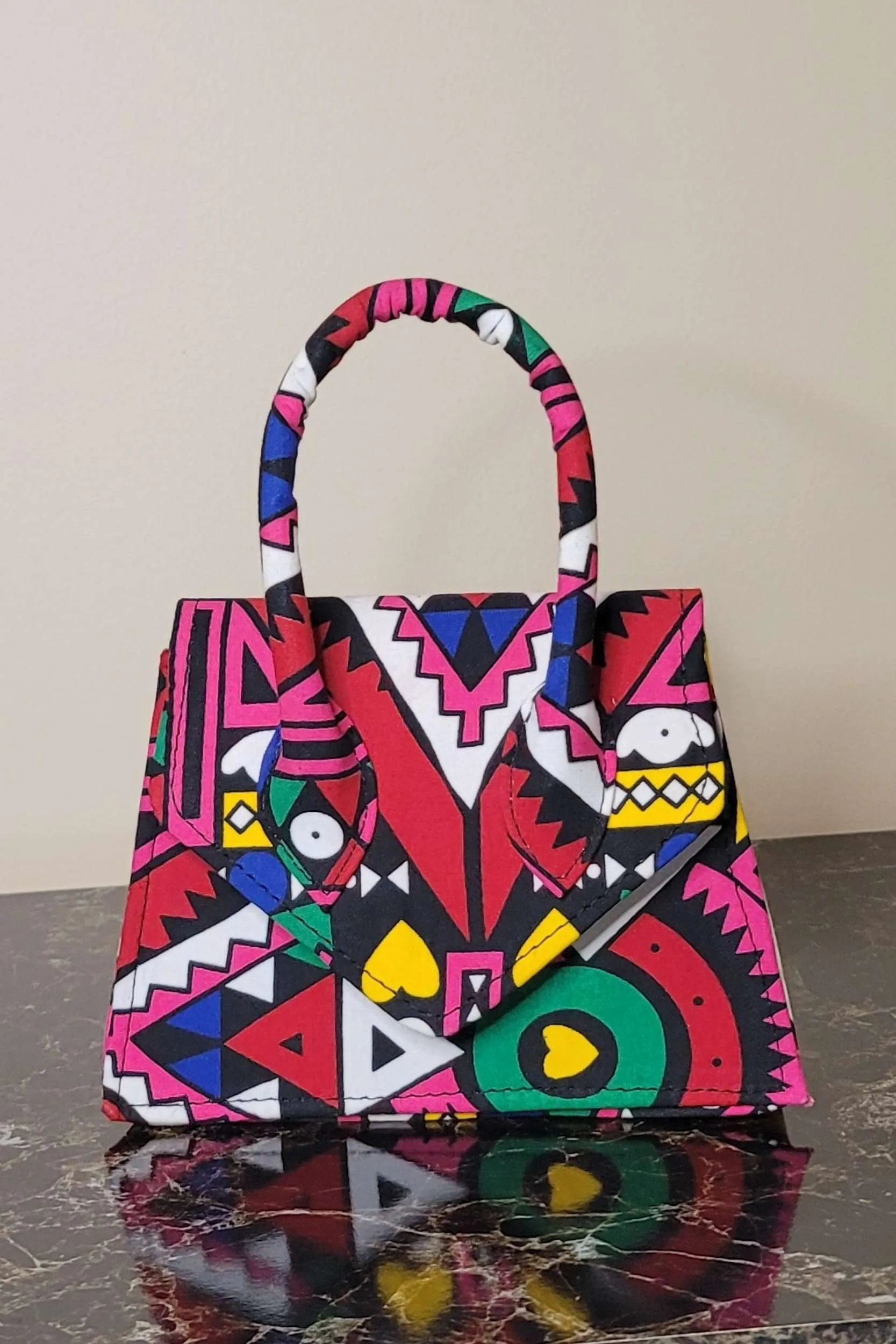 IZUMA African Print Mini Bag