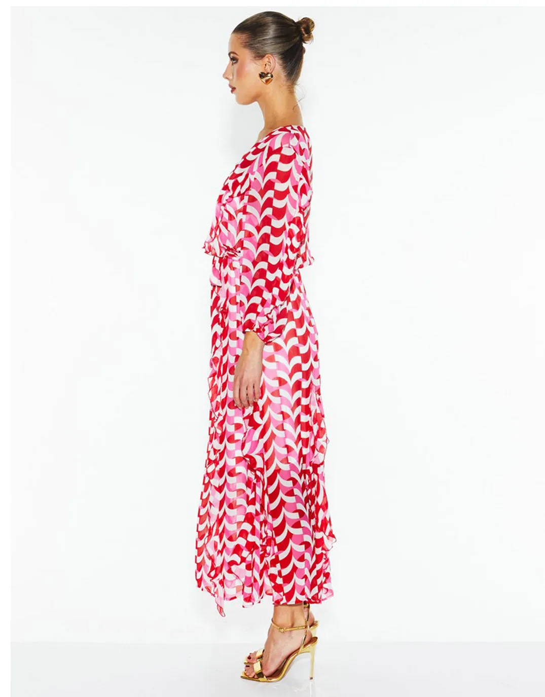 Just Love Ruffle Dress - Geo Link