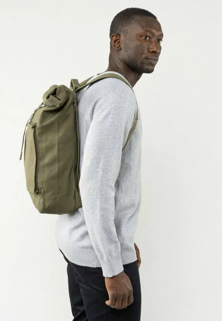 MELAWEAR Amar backpack olive green unisex