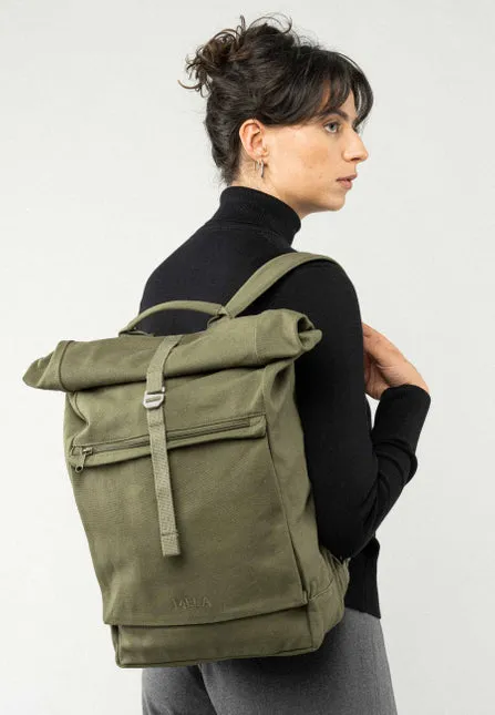 MELAWEAR Amar backpack olive green unisex