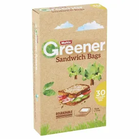 Multix Degradable Sandwich Bags 18cm x 17cm 30pcs