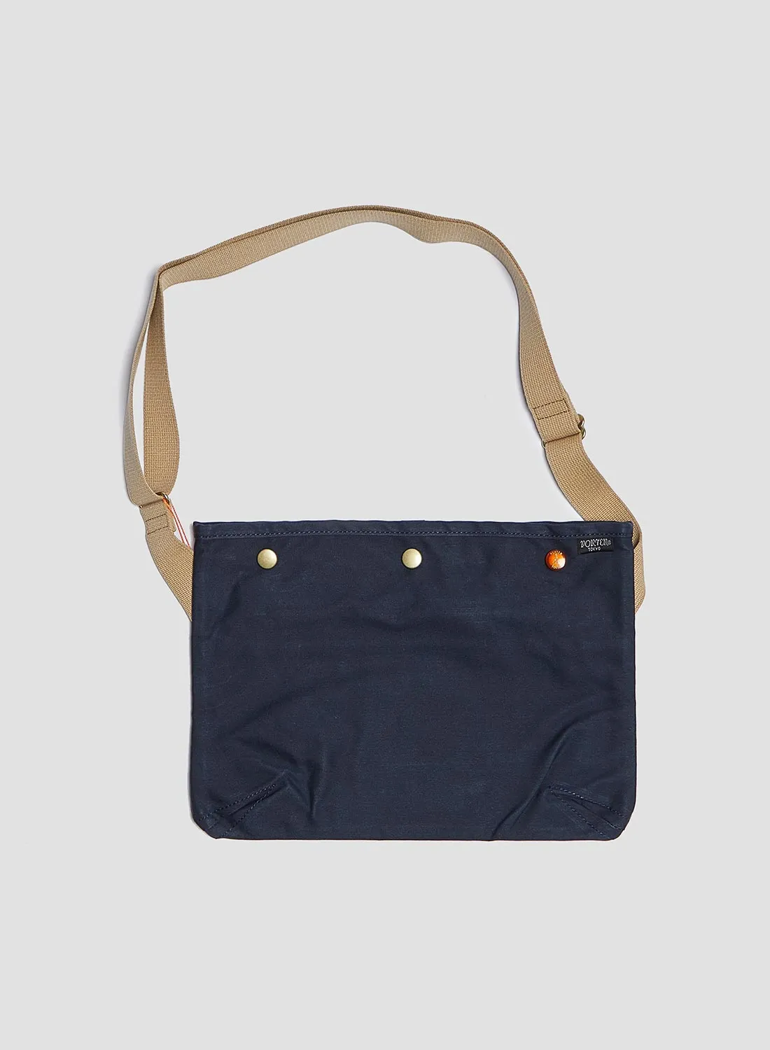 Porter-Yoshida & Co Coppi Sacoche in Navy