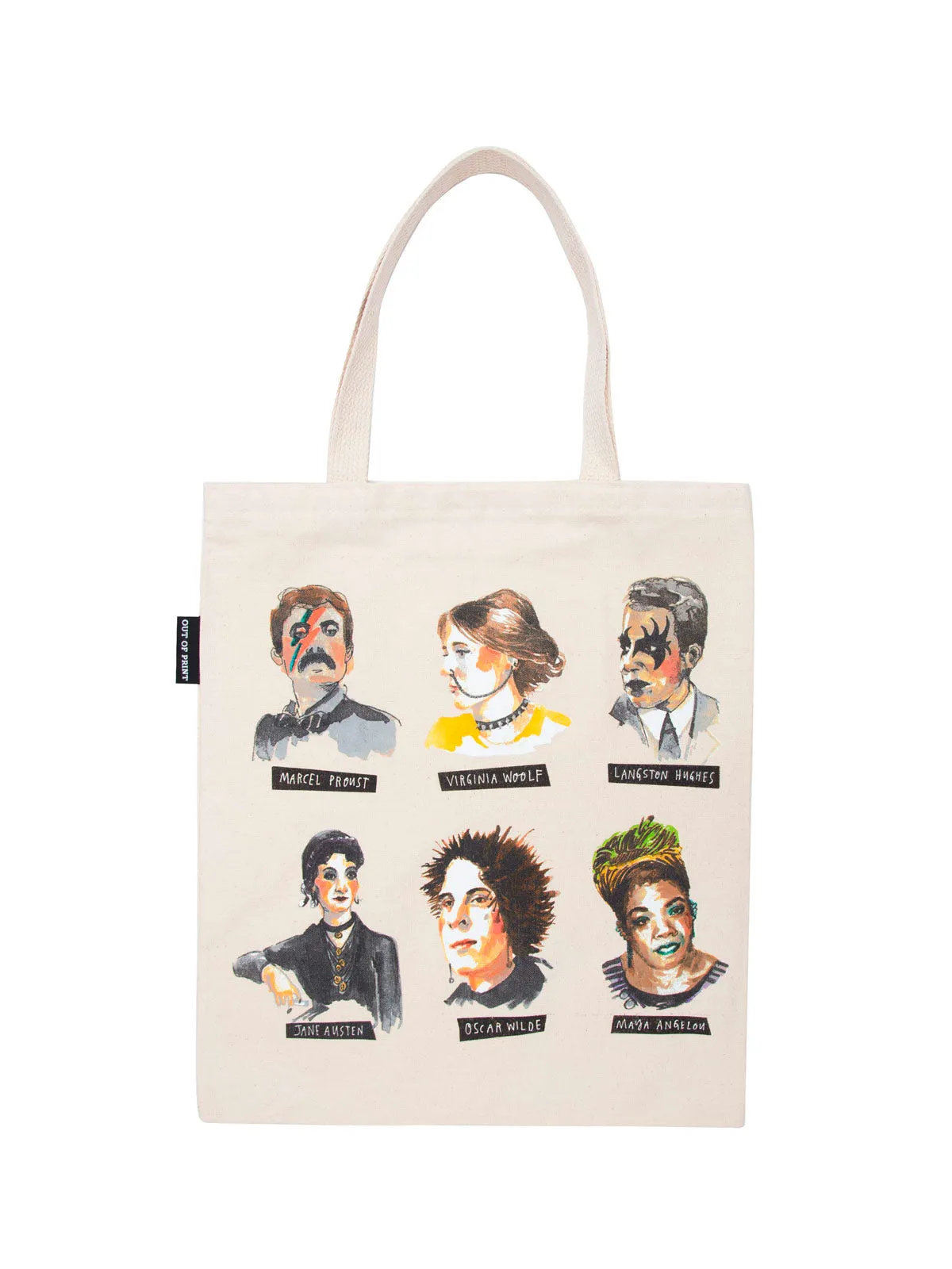 Punk Rock Authors tote bag