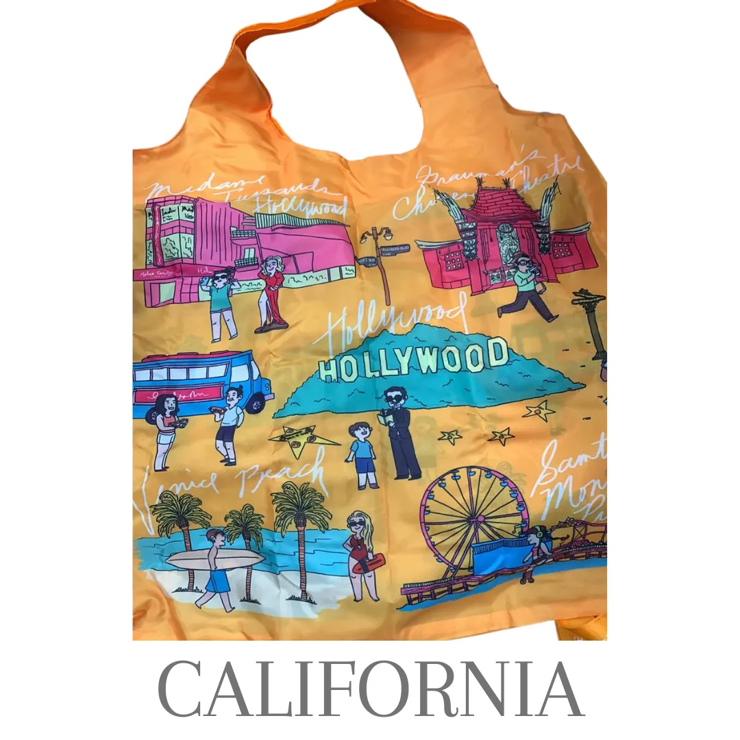 SAC People Reusable Bags. Cities Collection