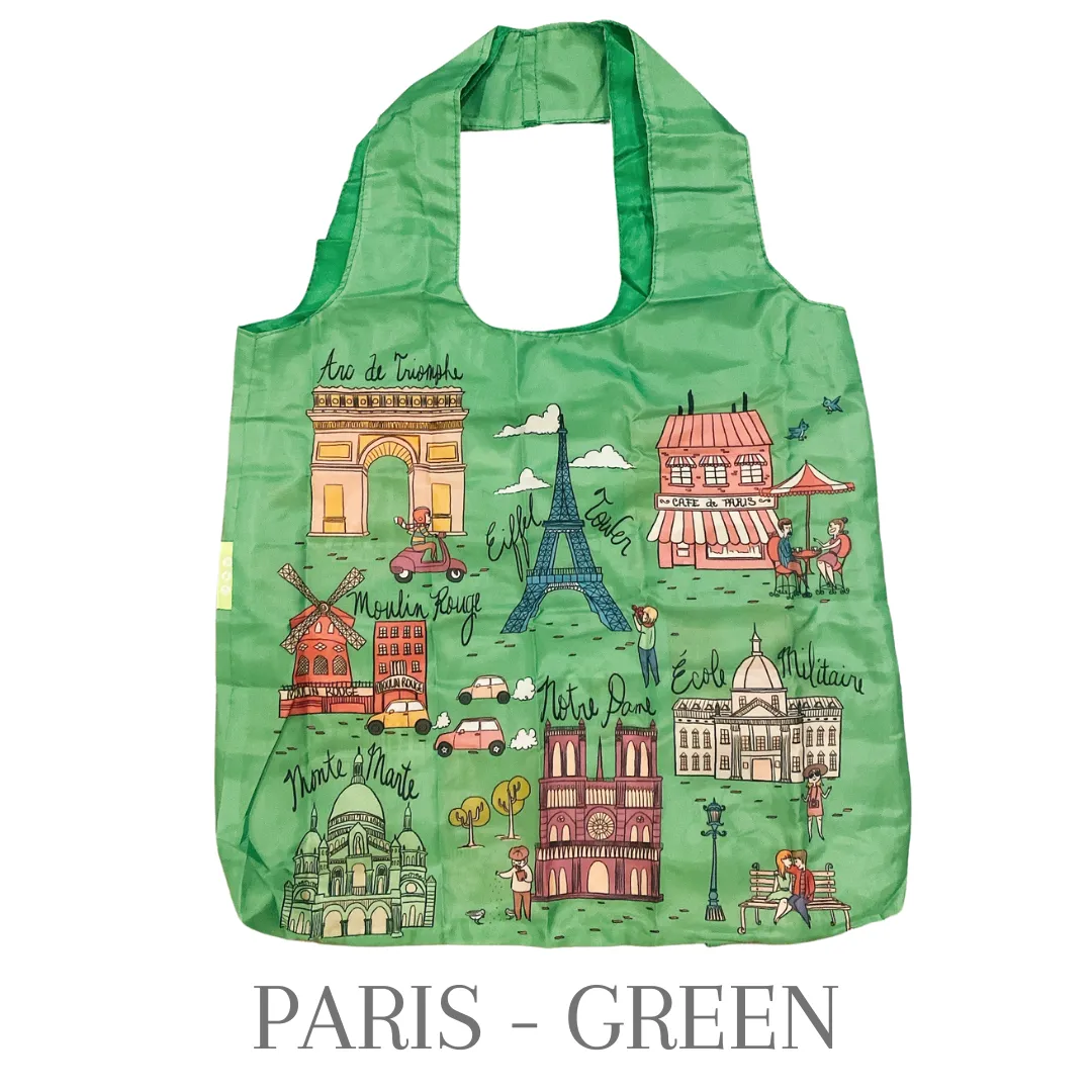 SAC People Reusable Bags. Cities Collection