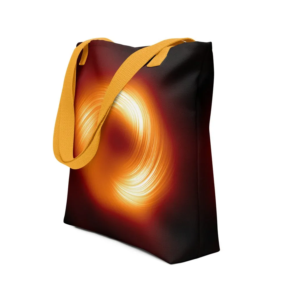 Sgr A* Magnetic Black Hole Tote Bag