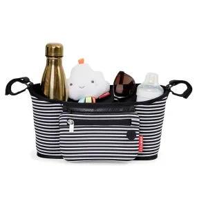 Skip Hop Grab & Go Stroller Organiser Black & White Stripes