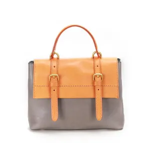 Stylish Versatile Retro Cowhide Leather Shoulder Women's Bag