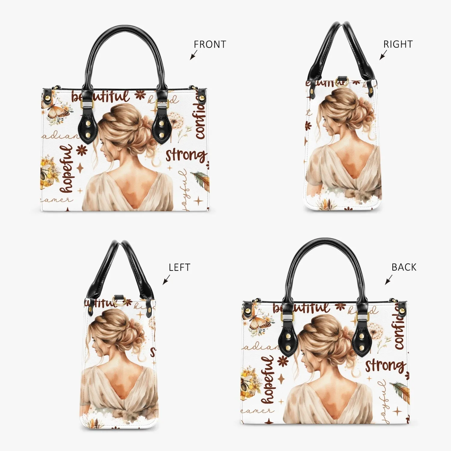 Women's Tote Bag - Affirmation - Blonde Hair