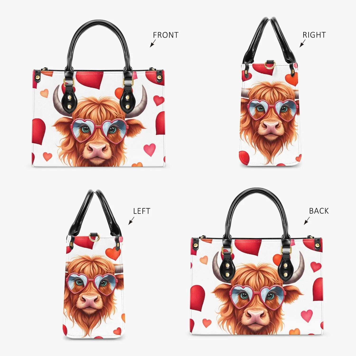 Women's Tote Bag - Highland Cow